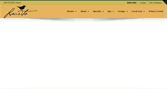 Desktop Screenshot of innatlauritawinery.com